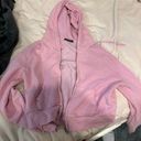 Brandy Melville Cropped Sweater Pink Photo 0