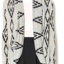 Pink Lily  Aztec Print Open Front Cardigan Size S Photo 0