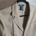 Polo  Ralph Lauren Tan Cotton Blazer Photo 2