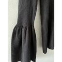 BCBGMAXAZRIA  Waverly Sweater Bell Sleeve Black Small Photo 3