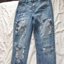 Tinseltown Medium Blue Jeans With Rips Photo 0