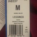 Adidas Originals Size M Preppy Varsity Leggings in Legacy Burgundy Photo 7
