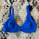 Victoria's Secret Vintage Y2K Underwire Blue Bikini Top 34B Photo 0