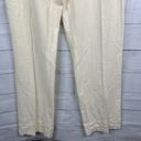 Soft Surroundings  Womens size Large Tall Cotton Cream Pull On Pants 43382 Photo 3