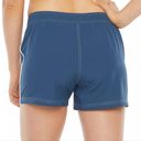 Free Country  Swim Board Shorts Women's Small Blue Surf Beach Bottoms Photo 1