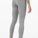 Lululemon  Wunder Train High-Rise Crop Tight 23” Rhino Grey Leggings sz 18 EUC Photo 1