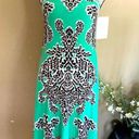 INC  international concepts size XS black and mint green tie behind neck Photo 0