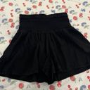 Aerie Black Flowy Shorts Photo 0