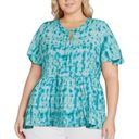 Terra & Sky  Plus 3X -24W Boho Swing Top - Flowy, Casual, Trendy, Comfortable Fit Photo 0