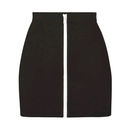 SKIMS NWT!  Zip-Up Swim Mini Skirt in Onyx Photo 0