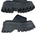 Naked Wolfe  - Delicious Chunky Sole Platform Slide Sandals in Black Photo 3