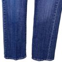 Lee  Slender Secret Blue Jeans Size 4 Medium Crystal Accents Lower On The Waist Photo 2