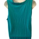 Carole Hochman  Heavenly Soft Sleepwear Cardigan & Tank Size M Teal Lounge Wear Photo 2