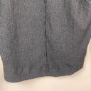 Anthropologie By  Top XS Black Long Sleeve V-Neck Crinkle Stretch Drop‎ Shoulder Photo 5