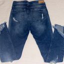 EXPRESS Distressed Ankle Jeans Photo 1