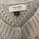 Sonoma Beige Knit Sweater Photo 3