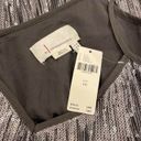 Anthropologie  Silver Gray Sequin Ruffle Cami Tank Cropped Top Photo 7