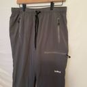 Baleaf Women’s  Cropped Lightweight Hiking Pants Size Large Gray Photo 1