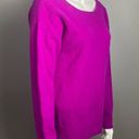 Trina Turk  cashmere sweater medium NWT violet open back bow purple pink colorful Photo 3