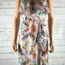 BCBGeneration  Aloha Floral Chiffon Maxi Dress SMALL Photo 3