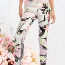 DKNY ABSTRACT PRINTED SPORT LEGGINGS NWT~ Sz L Photo 1