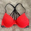 PINK - Victoria's Secret VS PINK | neon leopard push up bra Photo 0