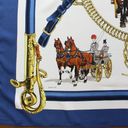 Hermès Vintage Hermes Silk Carre 90 Equipages Ledoux Carriages Scarf Photo 7