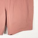 Pacific&Co Denim  Plus Size 3X Shorts Pull On Elastic Waist Pink 11 Inch Pockets 800 Photo 5