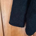 Tuckernuck  Rollins Funnel Neck Pullover Black Teddy Fleece Size XS NEW Photo 5