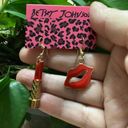 Betsey Johnson Earrings Lips 👄 Photo 1