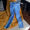 Balenciaga New  Trompe-L'oeil Denim Leggings in Blue Photo 5