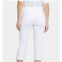 NYDJ  white cropped capri jeans size 4 Photo 10