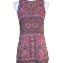 Ecote  Urban Outfitters Women's Dress Size XS Boho Sleeveless Brown Multi Mini Photo 0