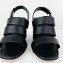 Salvatore Ferragamo  Trezze 85mm Block Heel Slingback Leather Sandals Size 6.5 D Photo 5