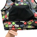 Sweaty Betty  Multicolor Geometric Print Low Impact Athleisure Workout Crop Top Photo 6