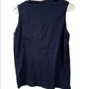 Everlane  Navy Blue Sleeveless Top Photo 1