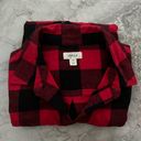 Style & Co  Cotton Buffalo Plaid Flannel Shirt, Black & Red New w/Tag $49.50 Photo 2