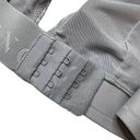 H&M  Grey Ribbed Padded Cotton Bra Size Medium New Photo 3