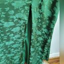 Lulus , New, Forever Exquisite Emerald Green Satin Surplice Maxi Dress, XL Photo 6