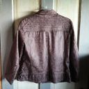 Krass&co Montana  pleather coat purplish brown Photo 5