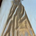 Birdy Grey Satin Gold  Bridesmaid Dress Photo 3