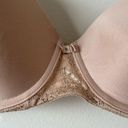 Jones New York NWT 38C  semi uplift lace bra lingerie Champagne Beige Nude Color Photo 1