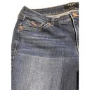 Nine West  Capri Jeans Womens Size 6 Cropped Dark Wash Denim Pants Straight Photo 2