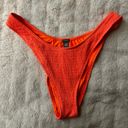 Aerie Neon Orange High Waste Bikini Bottom Photo 0