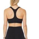 SoulCycle  black longline ribbed sports bra. Size large. Photo 2