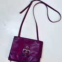 Perlina Dark pink  leather shoulder bag Photo 6