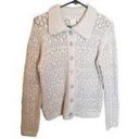 Joie Crochet Gray Cardigan Photo 0