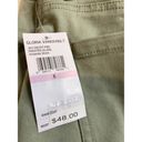 Gloria Vanderbilt Size 6  Amanda Short Classic Length Rise New Womens Light Sage Photo 8