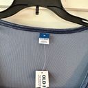 Old Navy NWT  Blue Velvet Bodysuit Photo 3