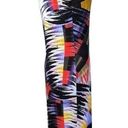 Apt. 9  Womens Bodycon Midi Dress Bright Colored Abstract Paint Print Small Photo 4